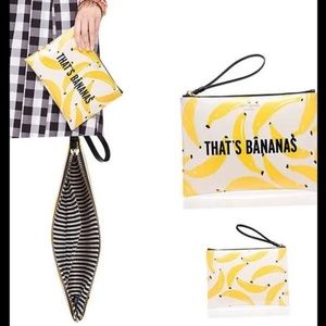 Kate Spade thats bananas clutch